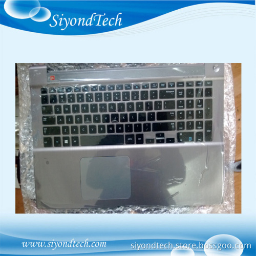 New Laptop Shell Cover Housing C with keyboard/touchpad Laptop Topcase For Samsung NP700Z7C